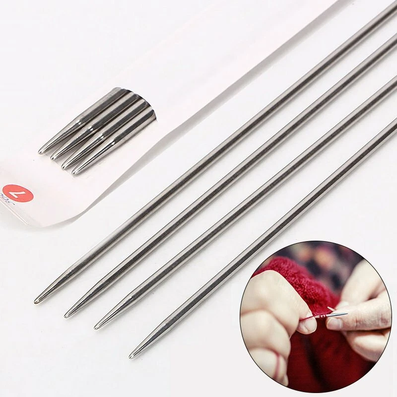 55/110PCS Double Pointed Stainless Knitting Needles Set 2-6.5mm Knitting Tool AU - image 3 of 4