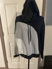 The North Face Womens Osito Cropped Boyfriend Fit Hoodie Size Xl