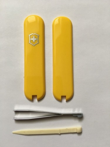 SWISS ARMY VICTORINOX 58mm SCALES/HANDLES WITH TWEEZER+TOOTHPICK - Picture 5 of 54