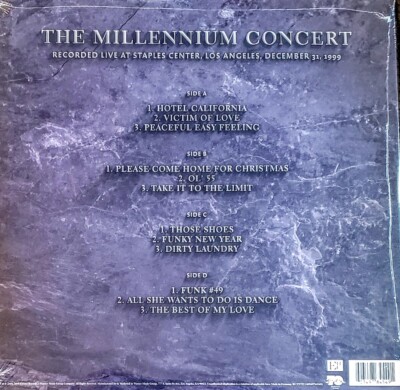 THE EAGLES THE MILLENNIUM CONCERT - 180 GRAM VINYL 2 LP SET