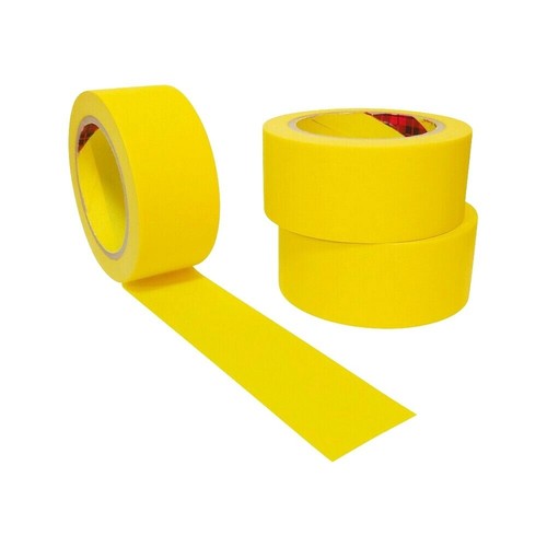 JMI Yellow Painters Tape for Automotive Paint, 3 Roll Auto Body Masking Tape Lot - Picture 11 of 11