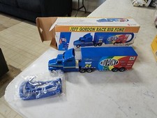 COLLECTOR'S Nascar Jeff Gordon Race Rig Phone TRANSPORT Truck Telephone W/ Box