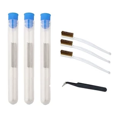 Efficient Cleaning Solution for 3D Printers Featuring Needles and Brushes