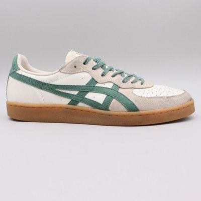 Onitsuka Tiger GSM Size 14 US Cream Hiking Green Gum Sole Mens Sneakers 1183A353