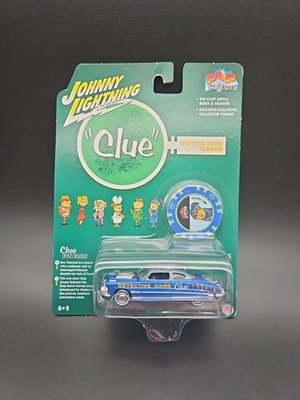 Johnny Lightning ''Clue'', 1951 Hudson Hornet Diecast, Mrs. Peacock