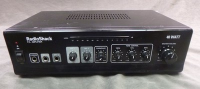 RADIO SHACK 40 WATT PA AMPLIFIER 32-2054