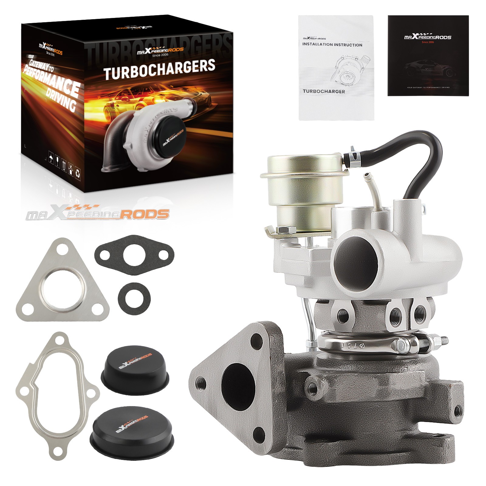 Turbocharger + gaskets for Mitsubishi Pajero Triton L200 Delica 4M40T 2.8L