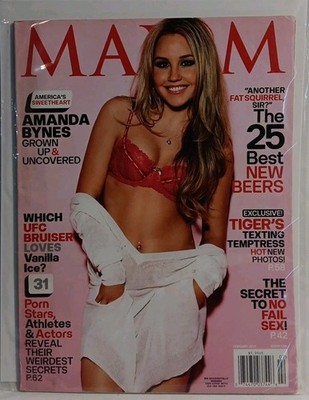 2010 FEBRUARY MAXIM MAGAZINE - AMANDA BYNES - (B-3-L) | eBay
