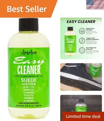 All-Purpose Shoe Cleaner - 8.6 fl oz Easy Cleaner for Sneakers, Leather & More