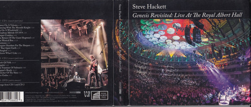 Steve Hackett - Genesis Revisited: Live at the Royal Albert Hall (2CD1DVD, 2014)