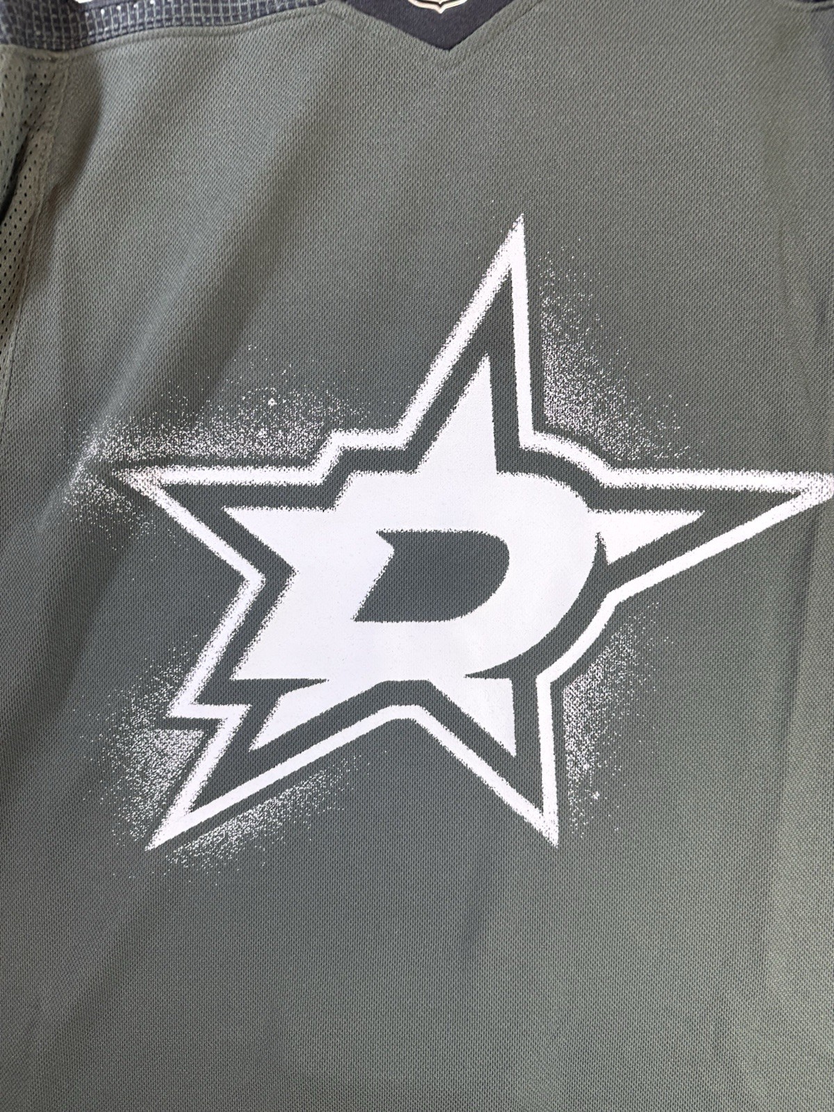 ADIDAS Dallas Stars Military Salute the Troops Hockey Jersey Mens Size 50 Camo thumbnail 2