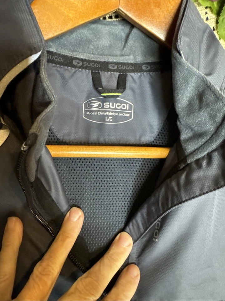 Sugoi Jacket Women L Versa Cycling Convertible Magnetic Vest Athletic Biking - Image 2 of 4