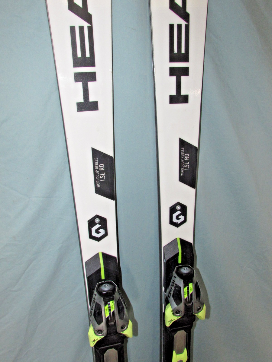 HEAD World Cup Rebels i SL RD Graphene race skis 165cm HEAD FF EVO