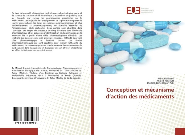 Conception Et MéCanisme D'action Des MéDicaments Khaled Kahloula-image