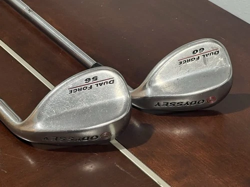 Odyssey Dual Force 56° & 60° Wedge Steel shaft Right Handed 35.25 in Golf Clubs