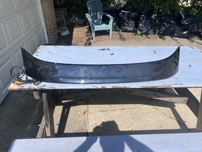 2004 2008 Acura Tsx Wing Spoiler  Black Deck Lid