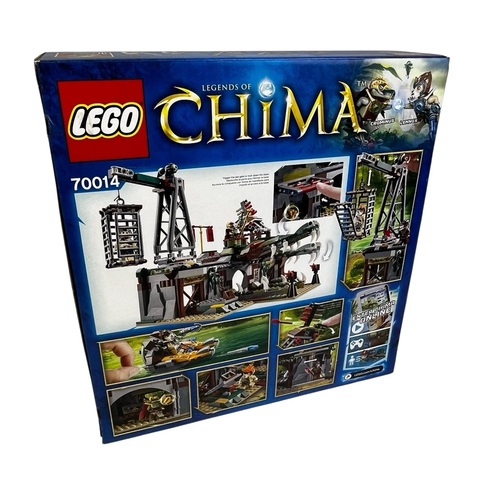 LEGO Legends of Chima: The Croc Swamp Hideout (70014) New Sealed Retired Gift - Image 4 of 4