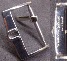 Original Universal Geneve "U" Buckle 16mm Inner S. Steel Good Cond. L@@K