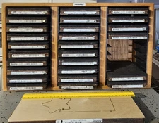 AccuCut Ellison Die Set -Block Alphabet Lower Case Letters - & Case, PLUS 3 MORE