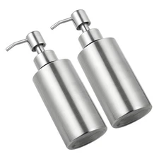 2 Pcs High-grade Lotion Bottle Bathroom Shower Dispenser Bottles