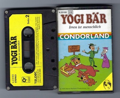 MC YOGI BÄR: Irren ist menschlich 1976 Condorland Teldec Hörspiel Eberhard Krug