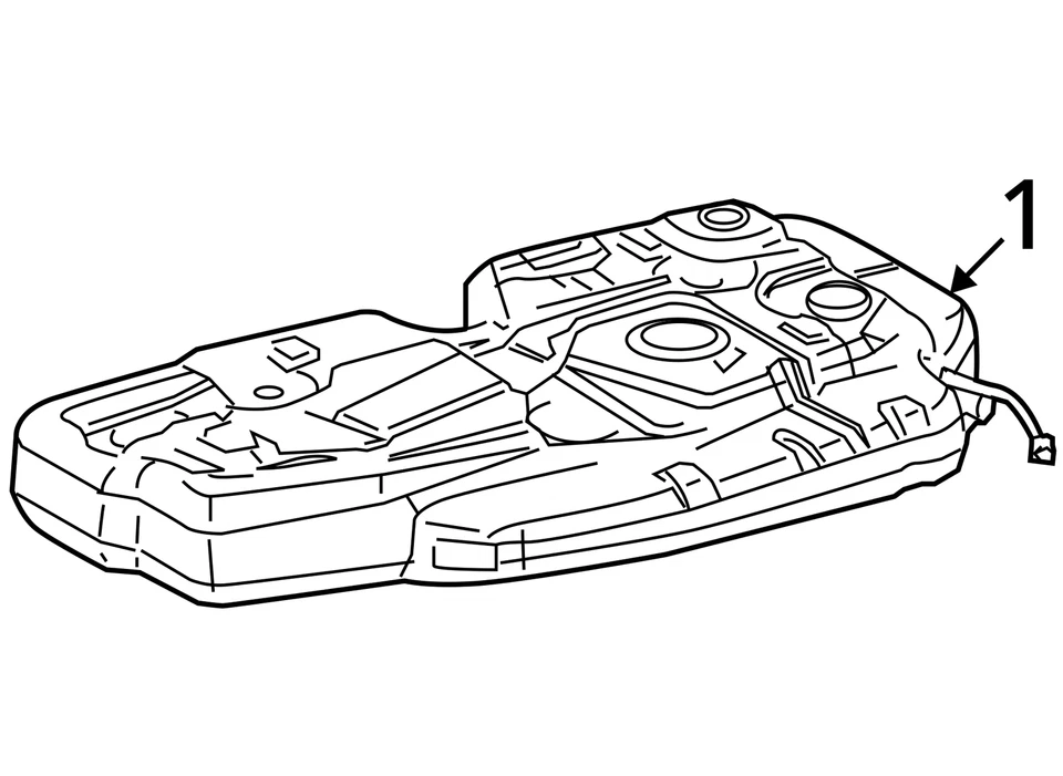 (LOCAL PICKUP ONLY) Fuel Tank FWD Fits 17-20 SIENNA 4189522 Foto 3 de 3