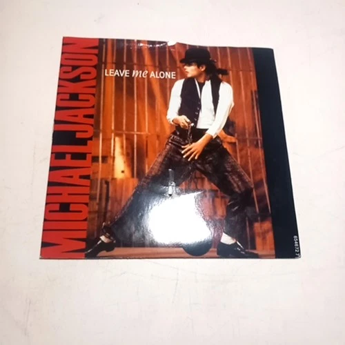 Michael Jackson Leave Me Alone Single 45 RPM Epic Records 1988 7 Inch