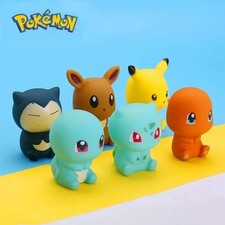 6pcs Pikachu Bath Toys Pokemon Water Shower Spray Kids Baby Bath Set USA