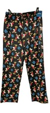 Disney Black/ Multicolor Print "Mind Your Business " Lounge Pant. Size XL...