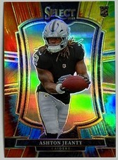 Ashton Jeanty RC  Tie Dye /25 2025 Panini Select Premier Level