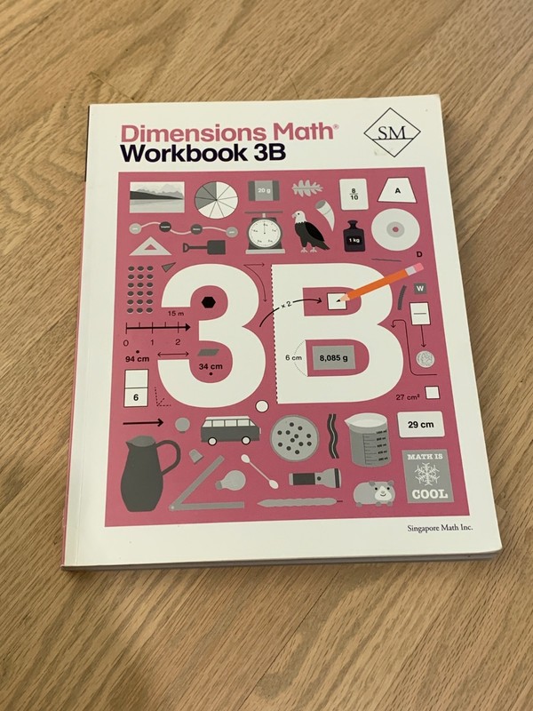 Singapore Math Dimensions Math 3B Workbook