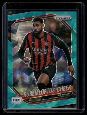 2025-26 Panini Prizm FIFA #28 Ruben Loftus-Cheek Teal Ice Prizms #/99