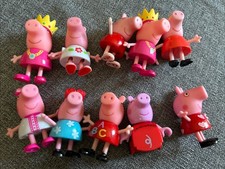 Peppa Pig Mixed Bundle Lot Of 10 Figures