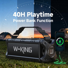 Bluetooth Speaker, 90W Max Portable Outdoor Speaker Loud, IPX6 Waterproof/50W...