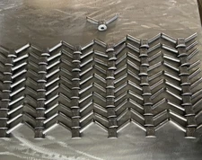 Lot of 61 OCM 1/2" Coil Rod Wing Nut For Concrete SHE Bolts & Coil Taper Ties