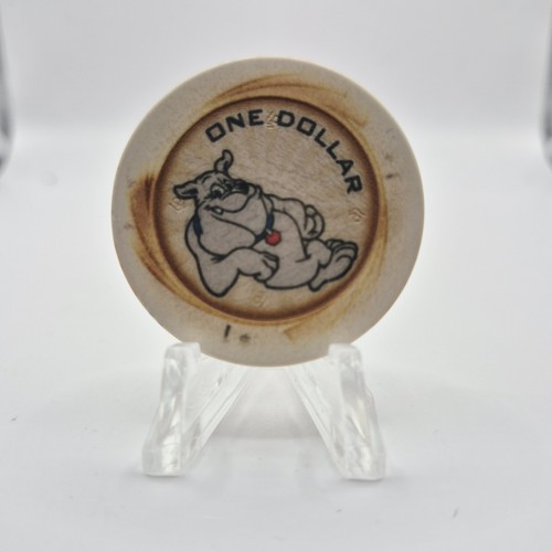Doghouse Poker Club Cypress Texas 2024 $1 Casino Chip *Circulated 