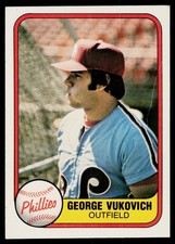 1981 Fleer #21 George Vukovich