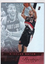14/15 PANINI PRESTIGE NICOLAS BATUM BONUS SHOTS RED PARALLEL /199 #39