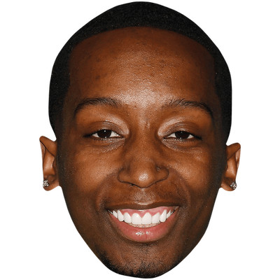 Markell Washington (Smile) Celebrity Mask, Flat Card Face, Fancy Dress Mask