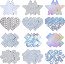 Pasties Nipple Covers Stickers for Women Rave Party Disposable Sticky Breast Pet