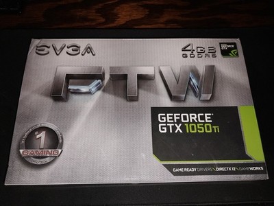 EVGA GeForce GTX 1050 Ti FTW