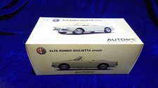Autoart 1/18 Alfa Romeo Giulietta Spider 1300 1955 White Model