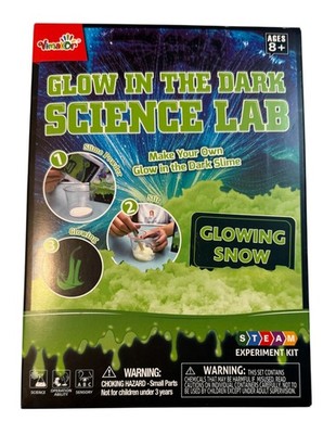 Vimalor Glow in the Dark Science Lab Slim & Snow Steam Experiment Kit