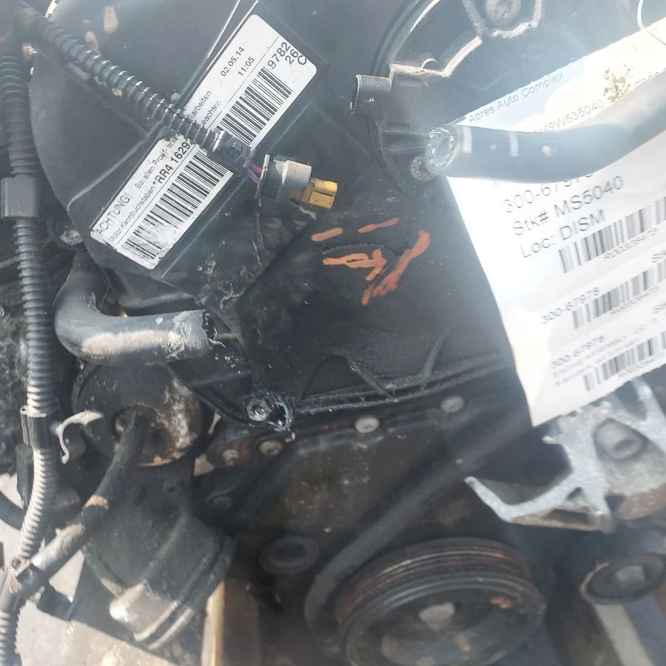 Used Engine Complete Assembly fits: 2009 Volkswagen Tiguan 2.0L VIN 6 5th digit Foto 3 de 4