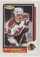 1986-87 O-Pee-Chee Rich Preston #61 b3p