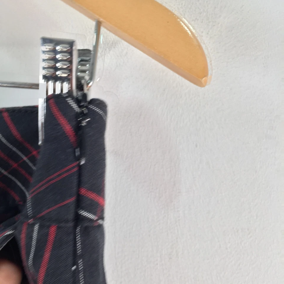 Cutter and Buck skirt US 12 aus 16 mini navy blue plaid golf tennis 123413 - Image 4 of 4