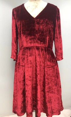 tommy hilfiger velvet dress