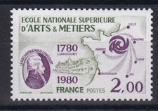 France année 1980 Ecole Nationale Supérieure Arts et Métiers N° 2087** réf 6481