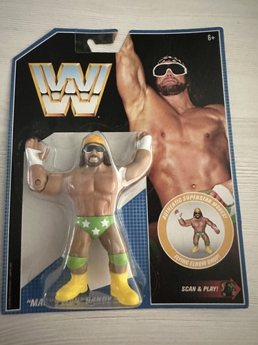 WWE Mattel Retro Series 9 Macho Man Randy Savage N...