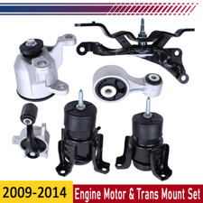 Motor, Transmission & Torque Strut Mount 6PCS 2009-2014 For Nissan Murano/Quest